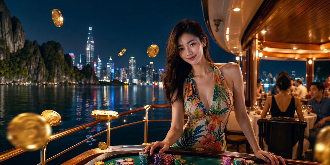 Người chơi High Roller trải nghiệm sòng bài tại vịnh Hạ Long