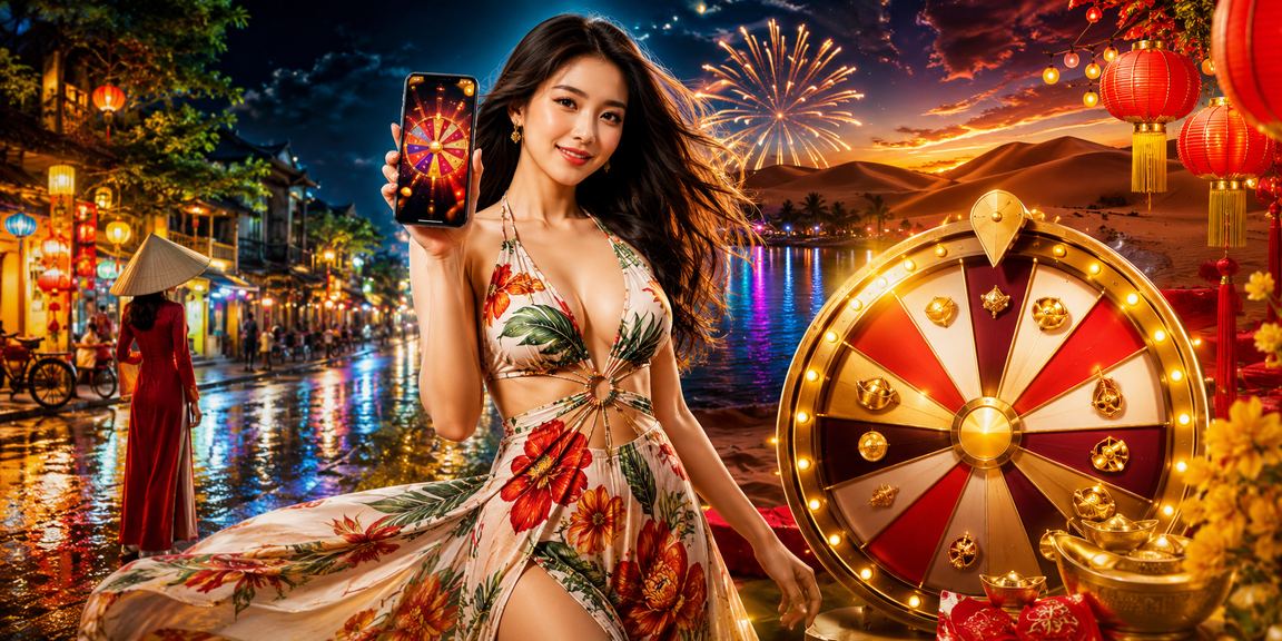 Sự kiện bốc thăm may mắn Tết với hoa mai và phong tục Việt Nam
